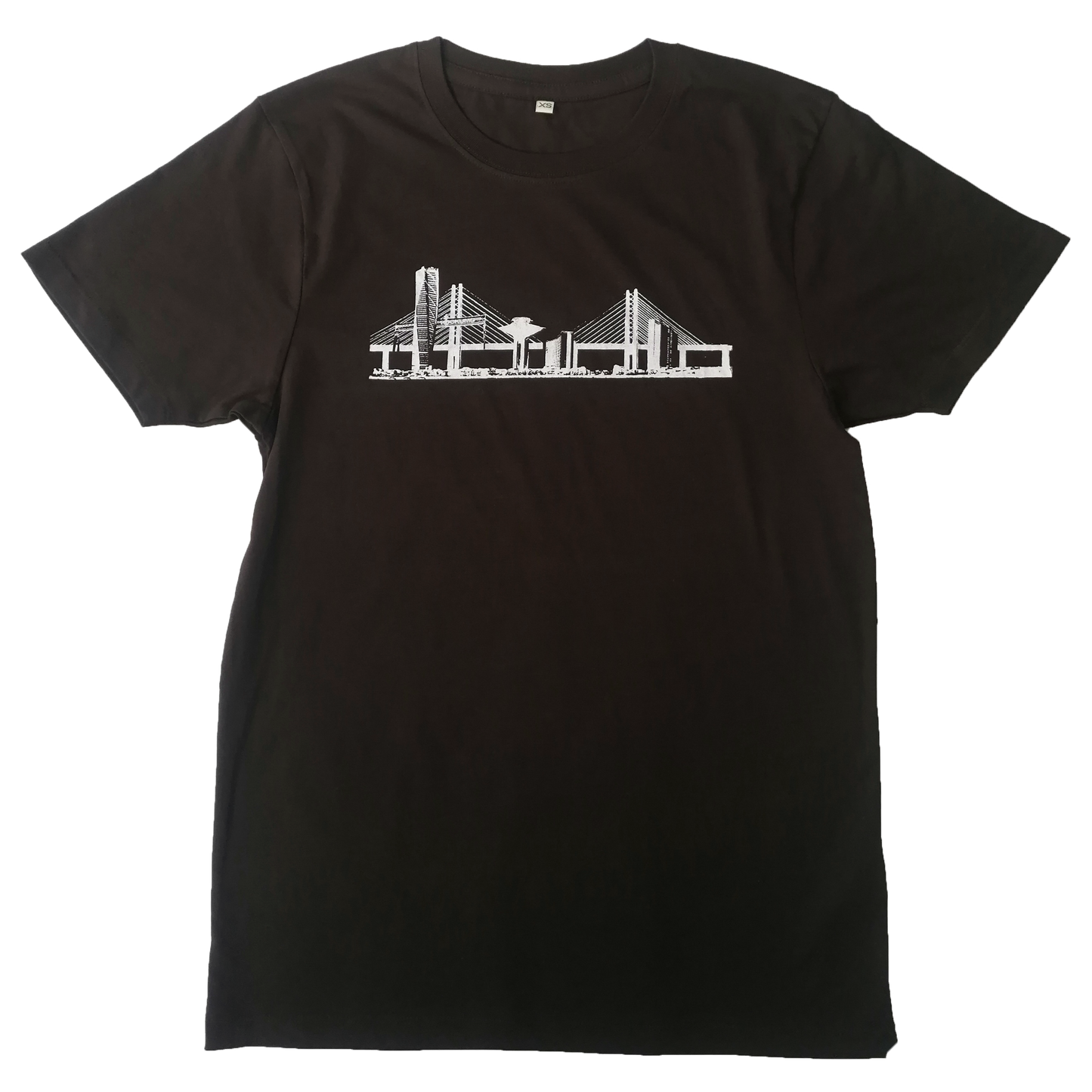 Herr t-shirt Malmö Skyline