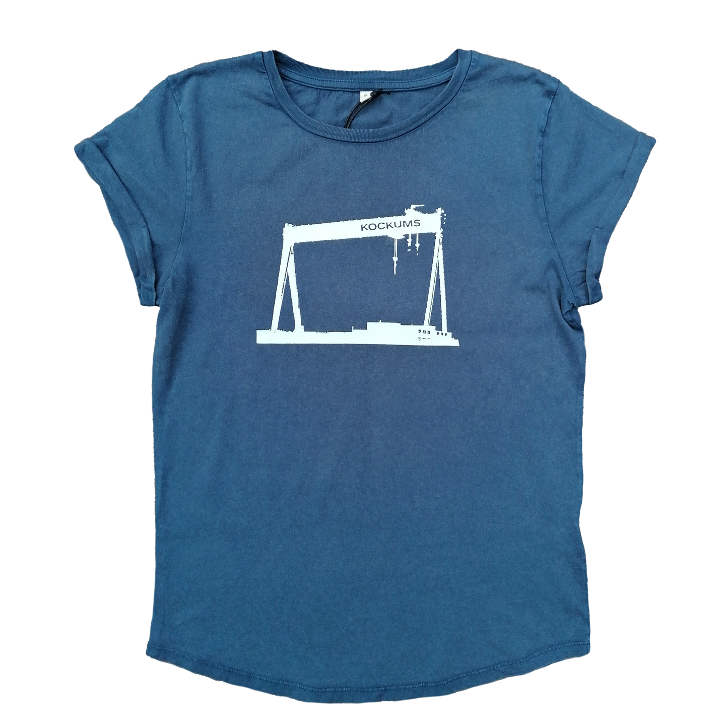 Damtopp Kockumskran stonewash denim