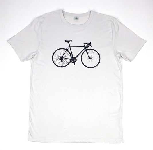 Herr t-shirt cykel varmvit (bambu)