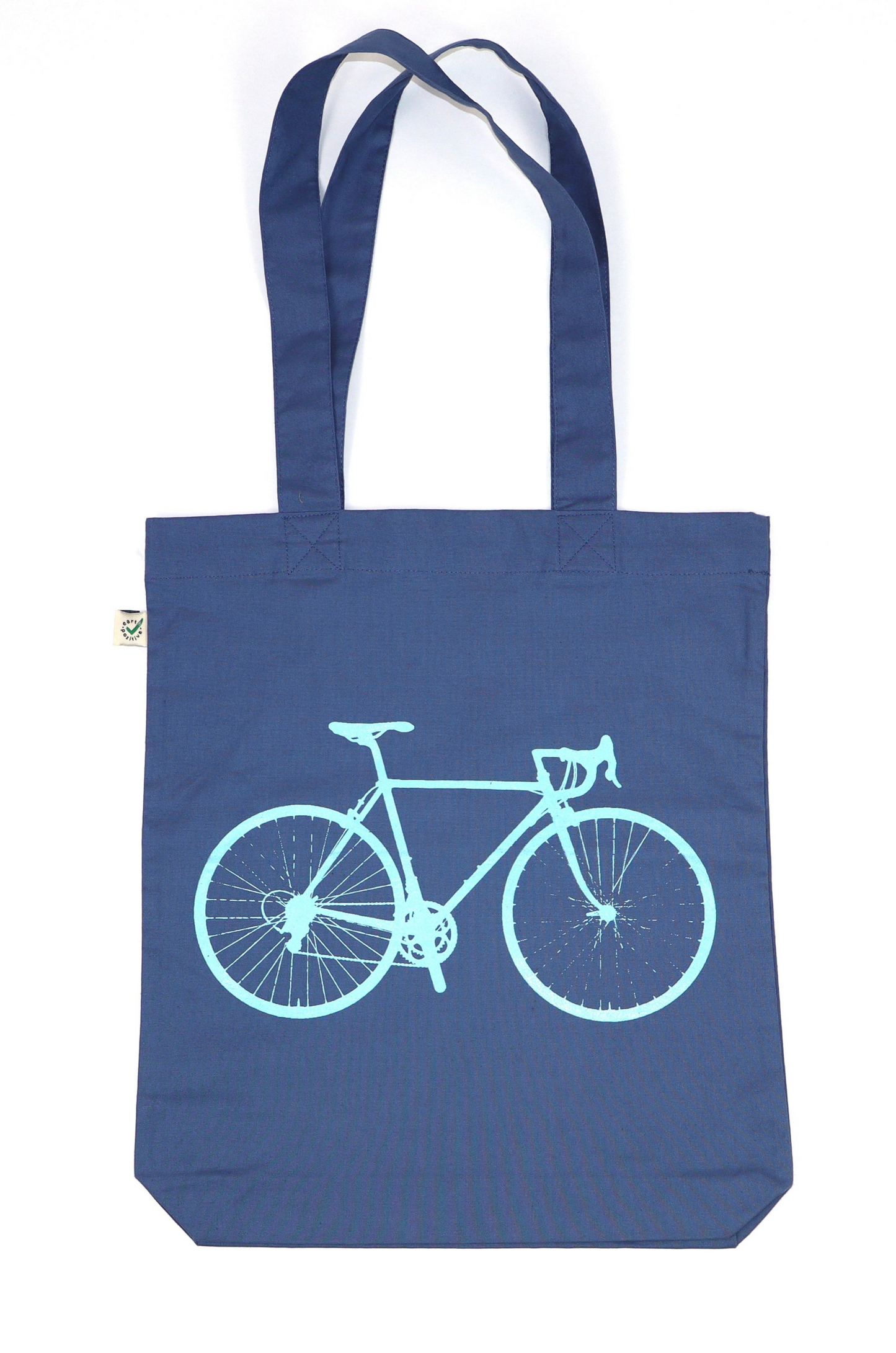 Väska herrcykel denimblå