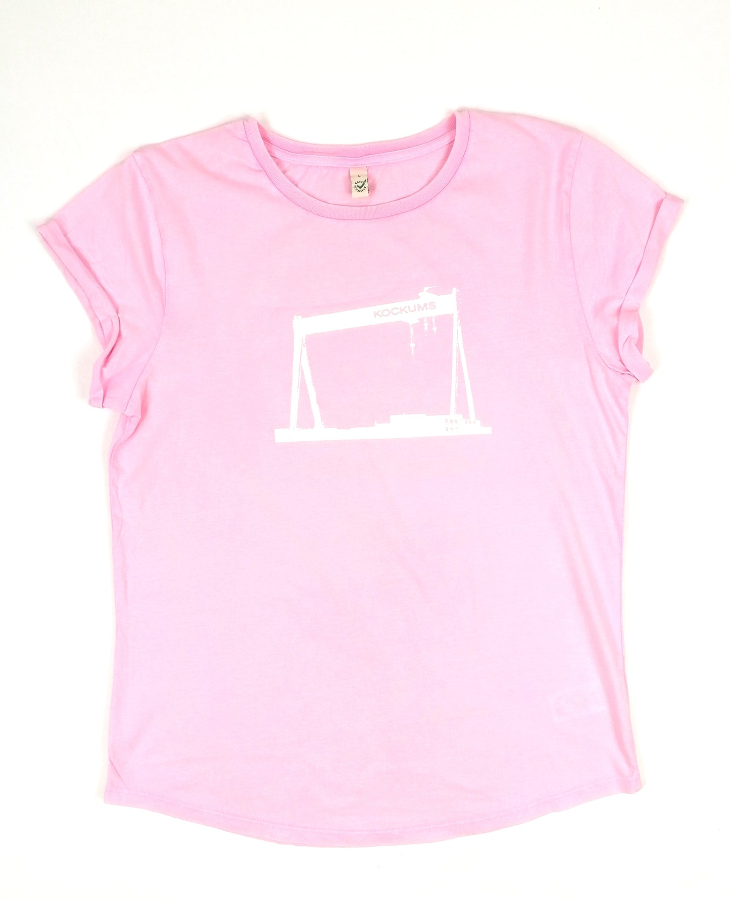 Damtopp Kockumskran stonewash pink