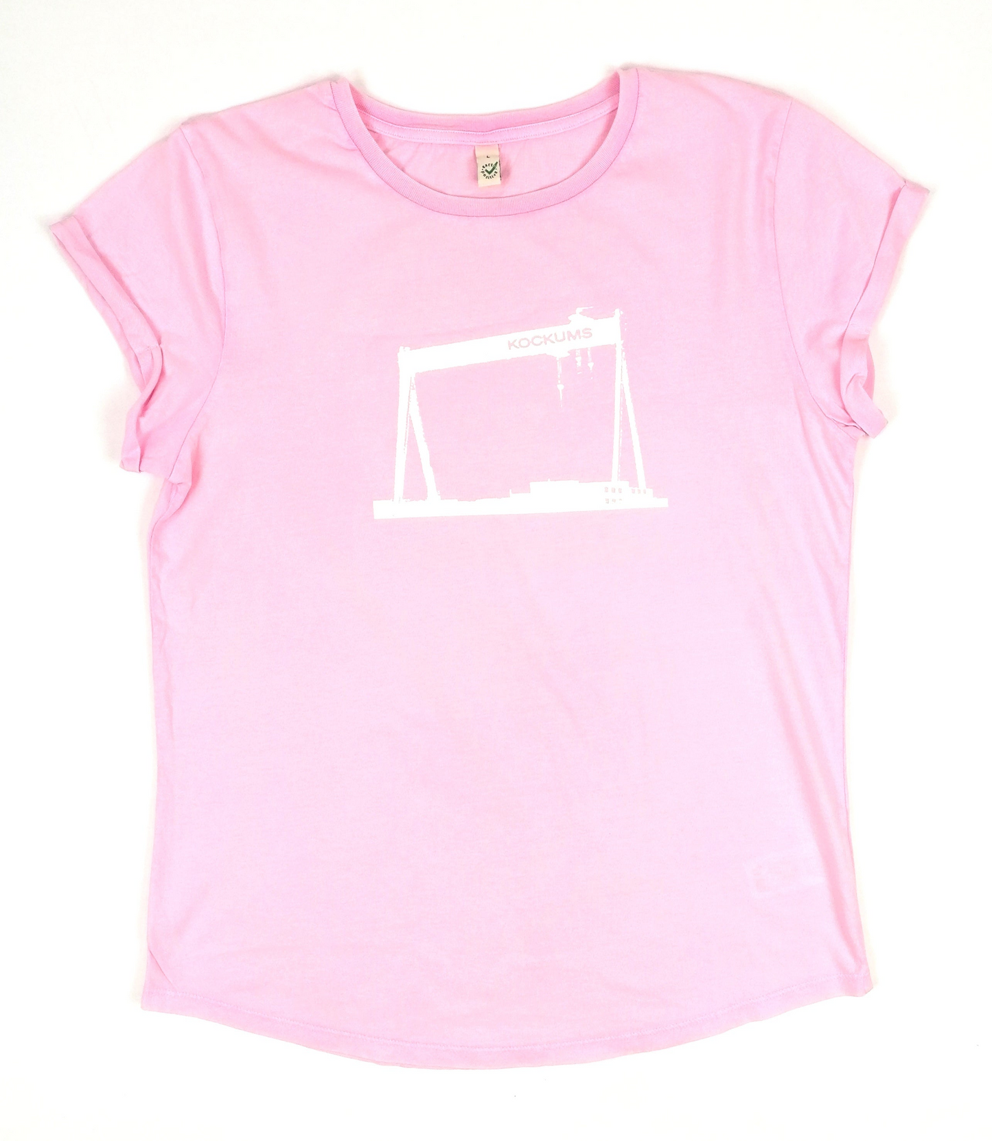 Damtopp Kockumskran stonewash pink
