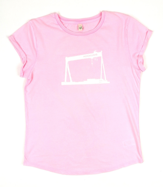Damtopp Kockumskran stonewash pink