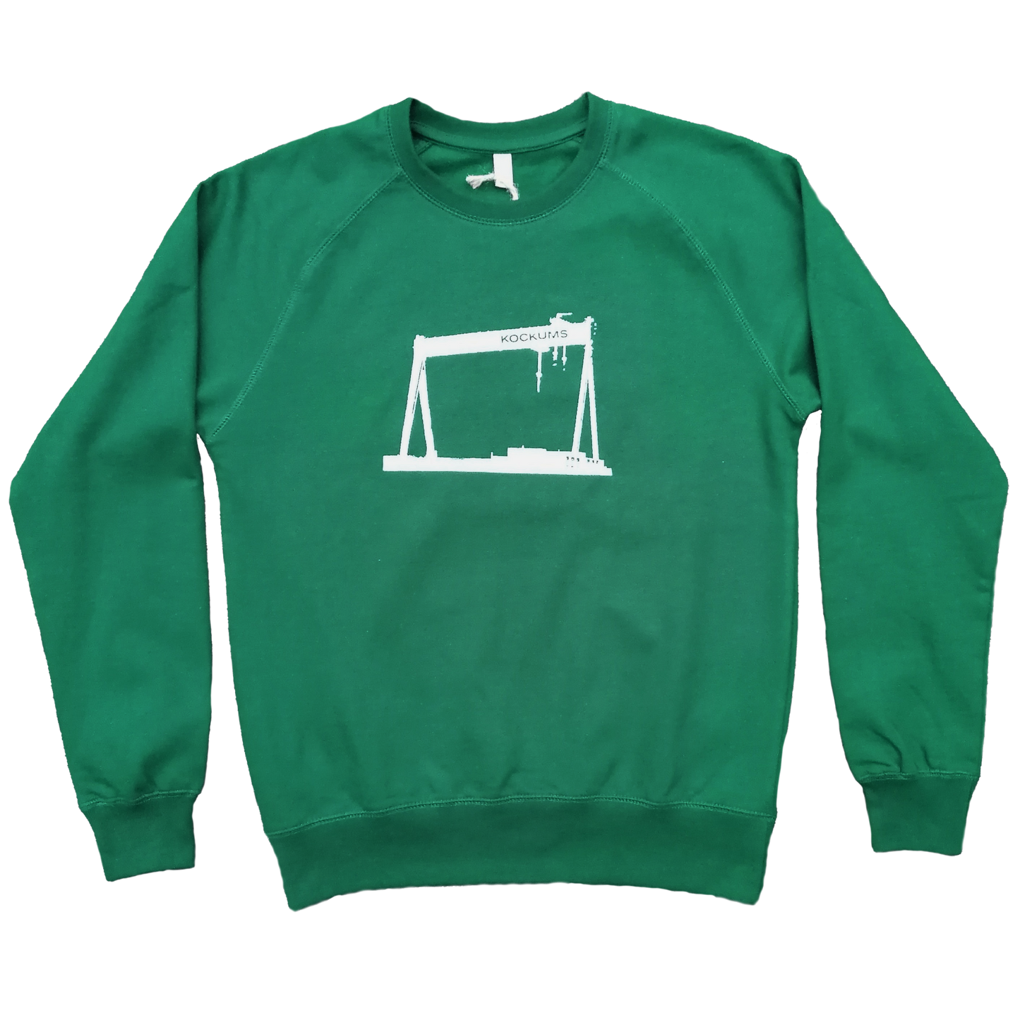 Sweatshirt Kockumskran grön